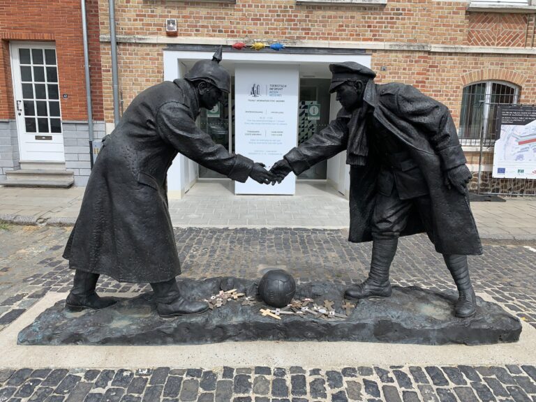 Christmas Truce Statue